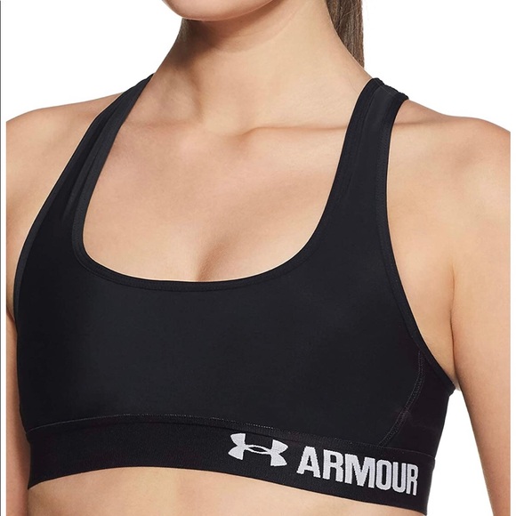 Under Armour Women’s Armour Crossback Sports Bra - Picture 4 of 12